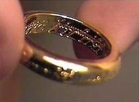 OFFICIAL Lord of the Rings ring   THE ONE RING