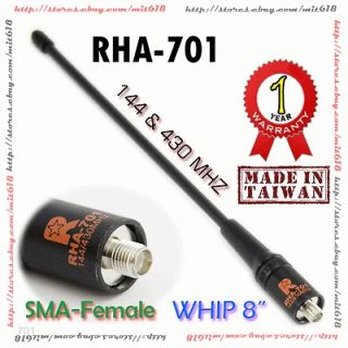 RETECH whip Antenna SMA F for Baofeng UV 3R + plus UV 5R KG UV6D PX