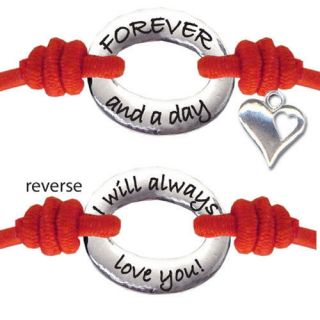 Love Message Friendship Bracelet   I WILL ALWAYS LOVE YOU   Stretchy