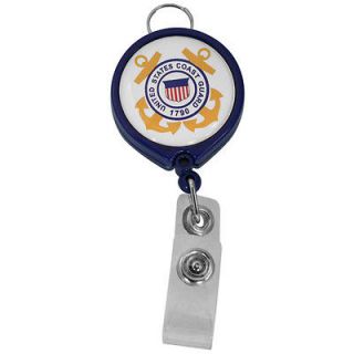 United States Coast Guard Retractable ID Badge Holder