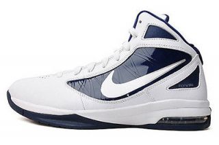 MENS NIKE AIR MAX DESTINY TB BASKETBALL SHOES/SNEAKERS NAVY/WHITE NEW