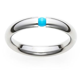 TURQUOISE DIA BAND RING jewelry rings JL67 chips mens or womens