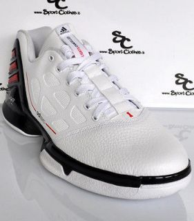 Adidas adizero Rose 2 II Low white mens basketball shoes NEW 2.5