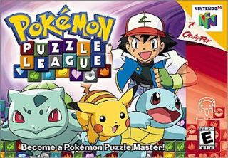 New Pokemon Puzzle League N64 Video Game