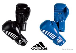Adidas Shadow Boxing Gloves Black Or Blue Size 8  16 Oz ClimaCool NEW