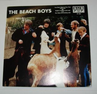 BEACH BOYS I Just Wasnt Made For These Times / Here Today 45rpm +PS