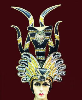 Da NeeNa H065 Drag Pharoah Crystal Egypt Cleopatra Cabaret Showgirl