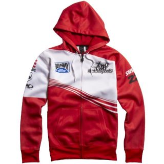 SHIFT Racing Two Two Motorsports Bel Ray Reed Replica Zip Hoody Red