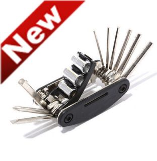 Bicycle Tools Bike Cycling Repair Kits 16 in 1 With Hex Key Wrench