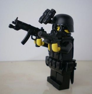 no.1 5) custom swat police helmet military gun army weapons LEGO