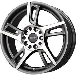New 17X7 5x115/5x110 MB Motoring Vector Anthracite Wheels/Rims