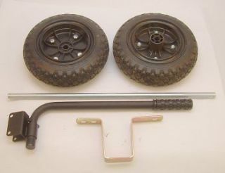Wheel Kits 3.00 x 4 Hard Tires 5/8 22 3/4 Long Axle fi_ Wheelkit R 1