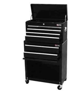 New Heavy Duty 24 Top Chest with Rolling Cabinet Tool Storage Chest