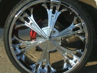 22 INCH RIMS & TIRES WHEELS EXPLORER LIMITED 264 package