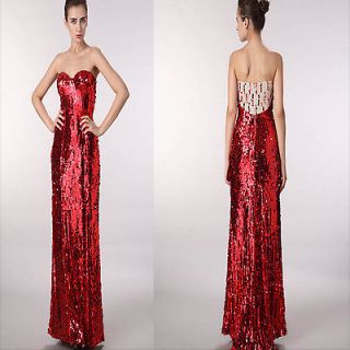 Jessica Rabbit Long Formal Gown Evening Prom Halloween Party Dress 4,6