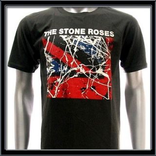 Sz S M L XL The Stone Roses T shirt Band Music Tour Punk Rock and Roll