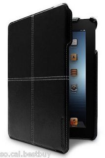 MARWARE CEO Hybrid Black Stitch Folio for iPad 2, 2nd Gen, w/Auto
