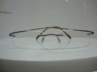 RIMLESS TITANIUM TRANSITIONS BIFOCALS Reading Glasses