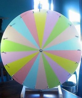 Longest Lastin g 30 Dry Erase Color Prize Wheel with Free Template