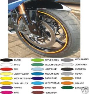 6mm Motorcycle Wheel Rim Tape Stickers Decals 6mm
