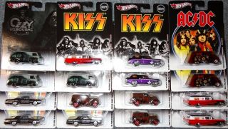 HOT WHEELS 2012 NOSTALGIA LIVE NATION SEALED CASE H IN STOCK OZZY, AC