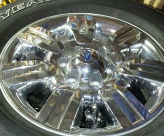 2010 F150 Stock Chrome Wheels