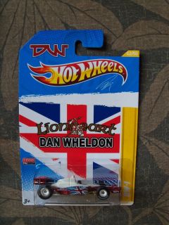 Hot Wheels 2012 Dan Weldon Lion Heart DW1 Great Card and Blister