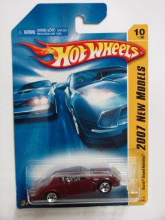Hot Wheels 2007 10 36 Buick Grand National Red