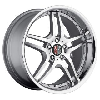 Silver Chrome Wheels Rims Fit Mercedes CLK W208 W209 1996 2009
