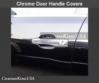 2008 2011 Cadillac cts SRX Chrome Door Handle Covers Trims Rims 8pcs