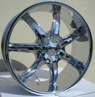 22 inch U35S Chrome Wheels Rims Chrysler 300C 5x115