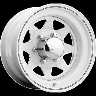 16 5 x 9 75 Pacer Alloy 310 Rims White 16 5 8x6 5 2500 F250 Ford GM