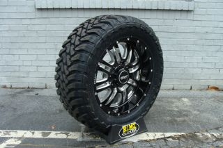 20 BMF Wheels Rehab Death Metal 464B Black 33x12 50 20 Toyo MT 33