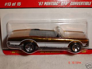 1967 Pontiac GTO Convertible Hot Wheels Classics Series
