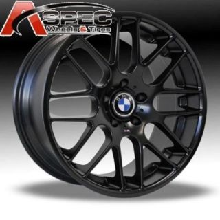 19 Euro Tek UO01 5x120 Black CSL 35 Rims Wheels BMW