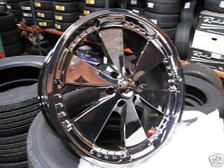 23 inch Black Chrome Rims Tires Navigator F 150
