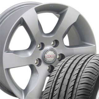 16 Silver Altima Wheels Set of 4 62479 Rims Tires Fit Nissan Infiniti