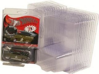 Hot Wheels Blister Pack Protective Covers Set of 48