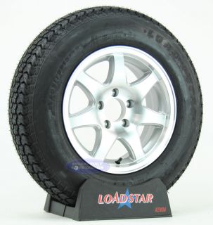 Loadstar St 205 75D15 Load Range C 15 Aluminum Rims Wheels