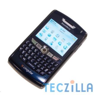 RIM Blackberry 8800 GPS QWERTY Quad Band Unlocked GSM Phone AT T Blue