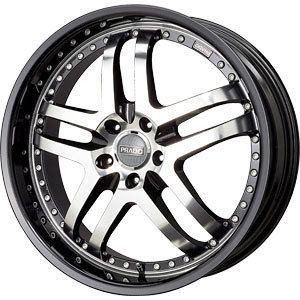 New 18x9 5 5x114 3 Prado Black Wheels Rims