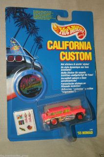 Hot Wheels 1989 Mattel Die Cast 55 Nomad No 2098 California Custom