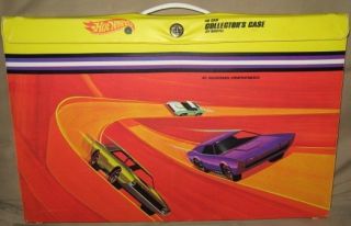 1968 Hot Wheels 48 CAR COLLECTORS CASE #5145 13 x 19 adjustable