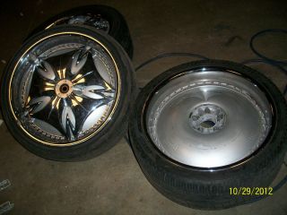 22 Dub Spinners Floaters Wheels Rims Tires
