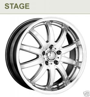 17 inch Wheels Katana Stage Silver