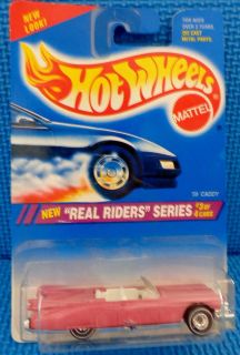 Hot Wheels 1 64 Real Riders Series 3 59 Pink Caddy 320