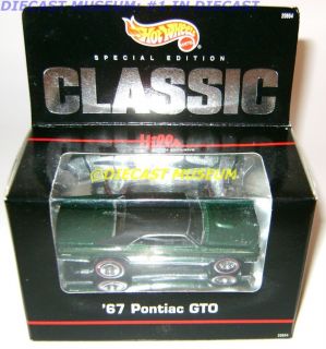 1967 67 Pontiac GTO Classic Hills Hot Wheels Very RARE