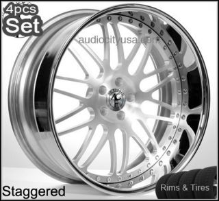 20inch AC Forged Wheels and Tires Pkg for BMW 3pc Forged Rims