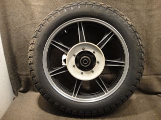 79 Yamaha XS750 XS 750 Special Wheel Rear Rim Tire C21