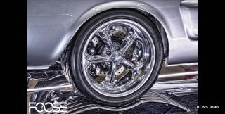 17 FOOSE Coupe 2 Piece Custom Wheels Ford Chevy Dodge Buick Olds